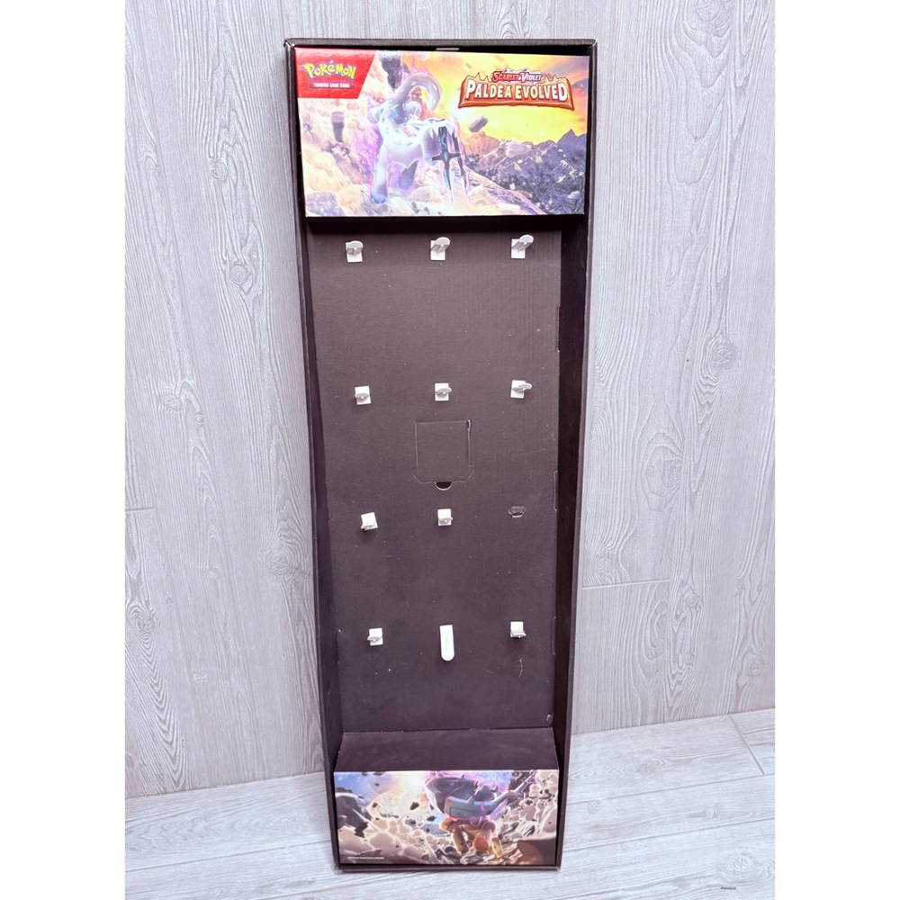 Pokémon Display Scarlet & Violet Paldea Evolved  display Standee 61"×13" card